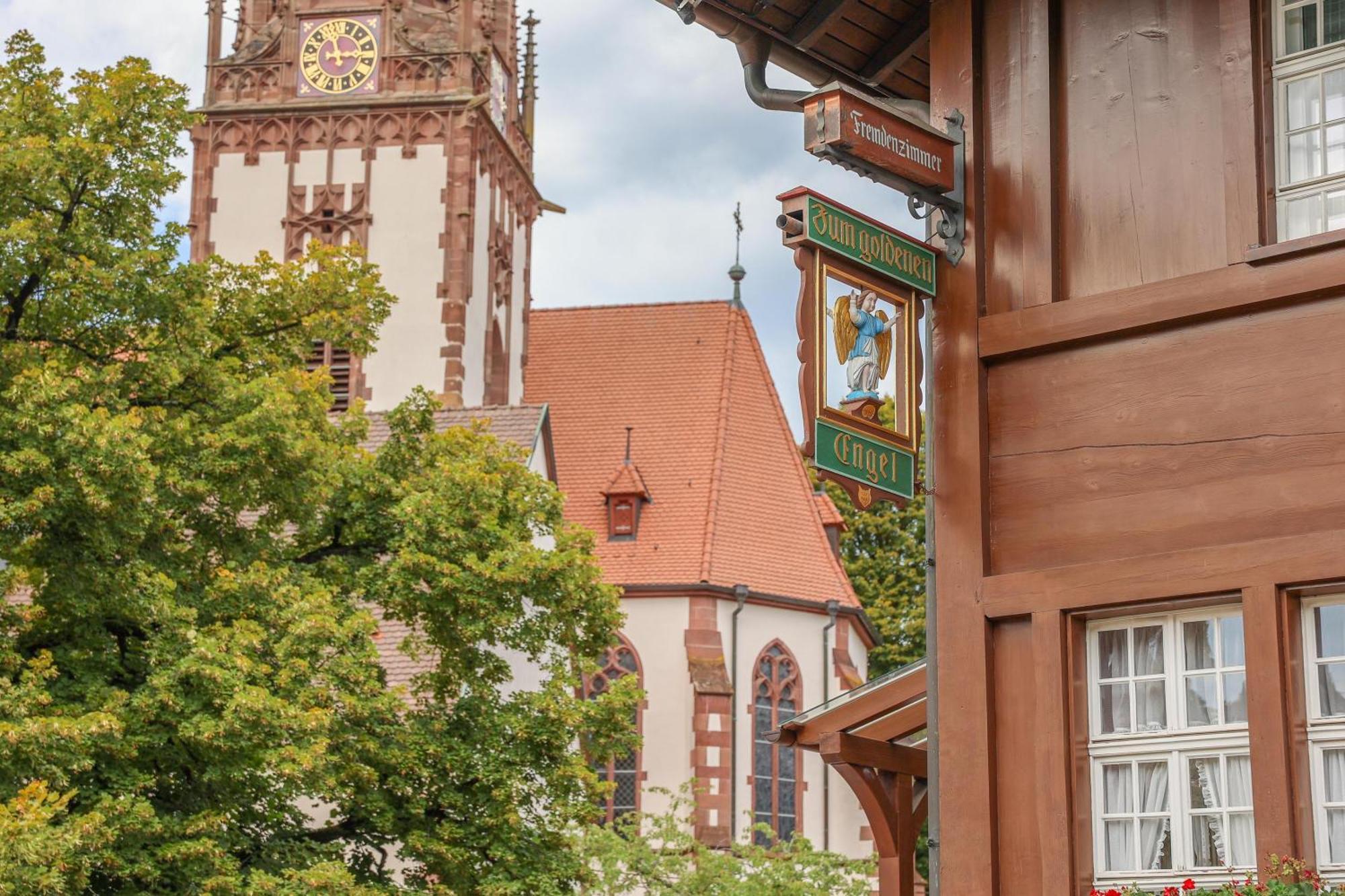 Hotel-Gasthaus Goldener Engel Glottertal Kültér fotó